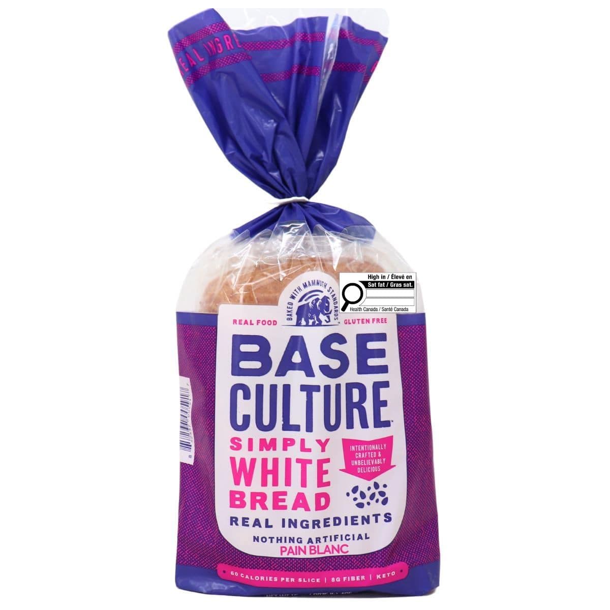 Base Culture Gluten-Free Keto Bread Simply White Bread, 425g