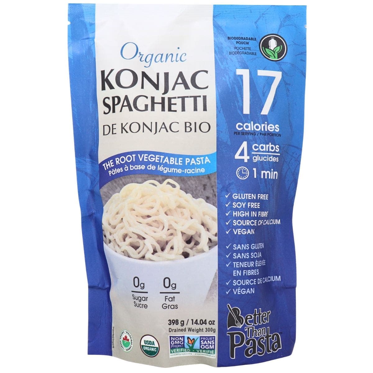 Better Than Foods Organic Konjac Pasta Spaghetti, 398g
