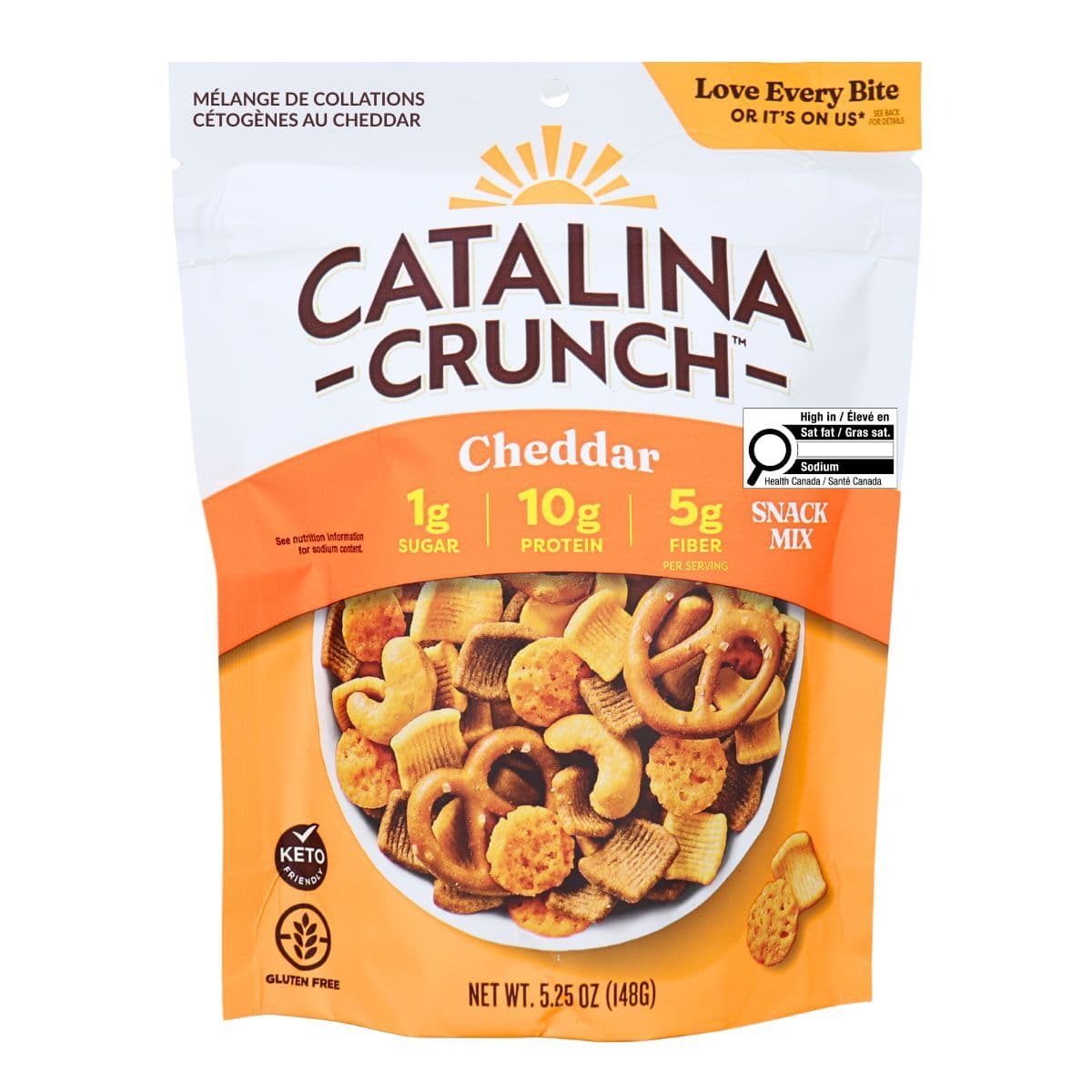 Catalina Crunch Keto Snack Mix Cheddar, 148g