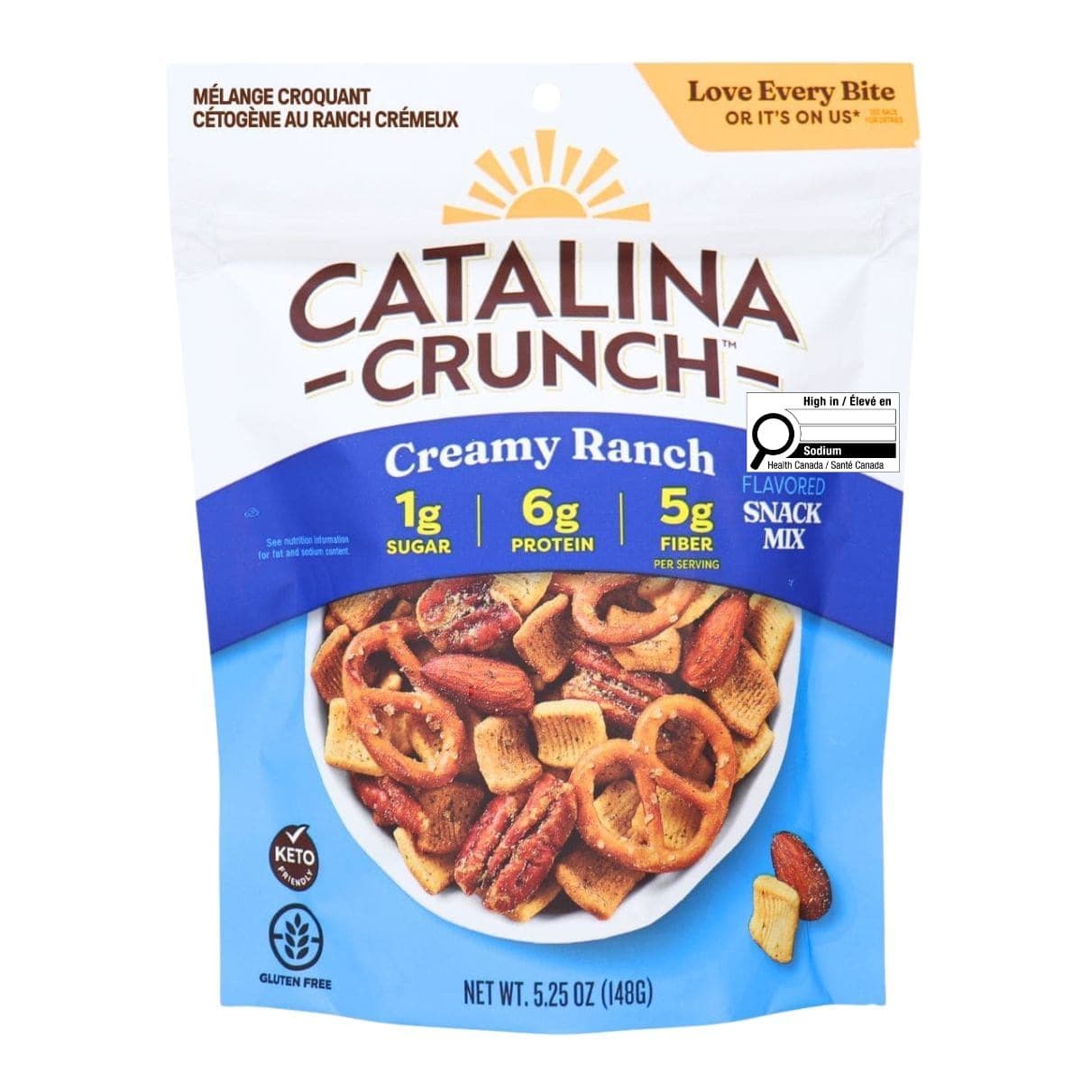 Catalina Crunch Keto Snack Mix Creamy Ranch, 148g