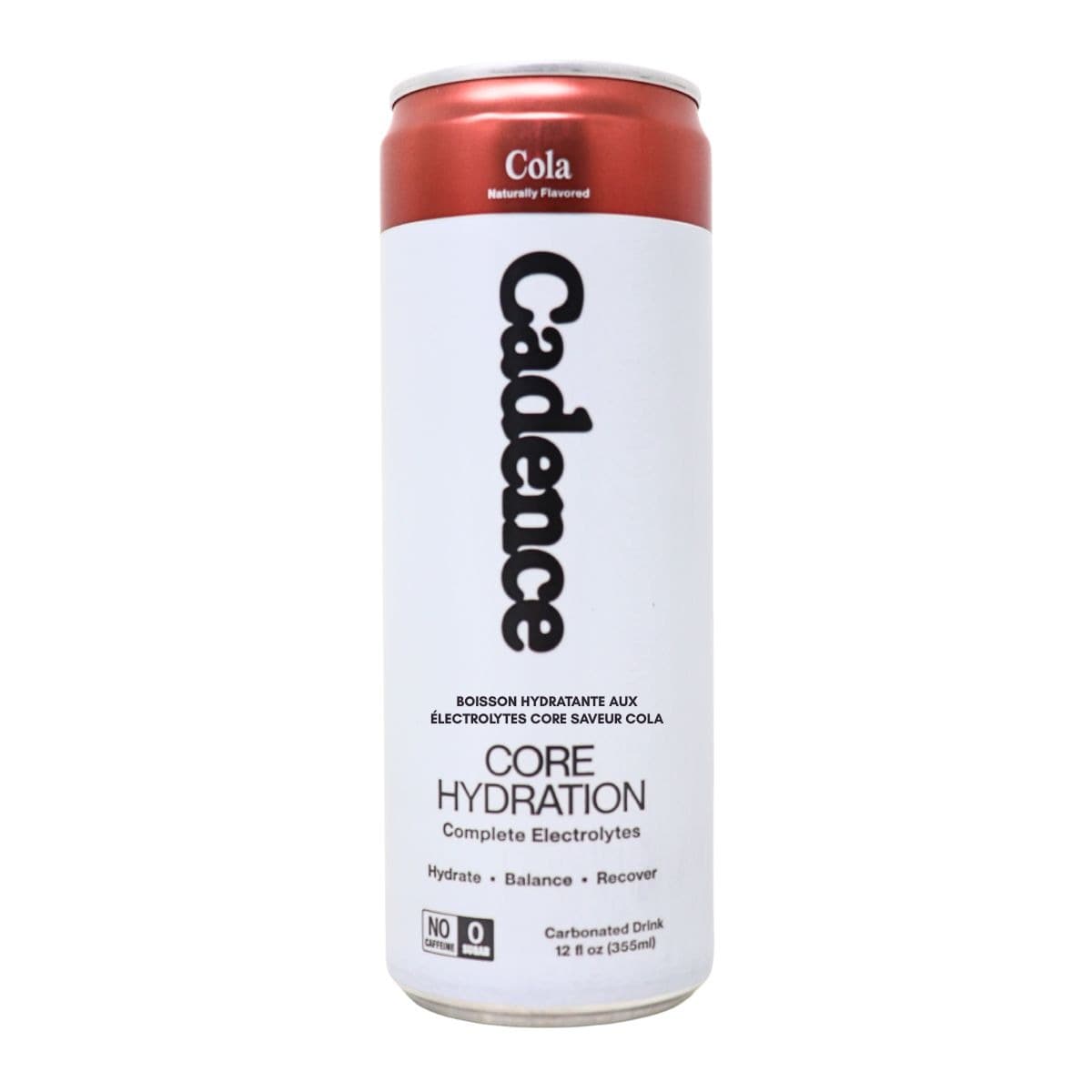 Cadence Core Electrolyte Hydration Drink Cola, 355 mL