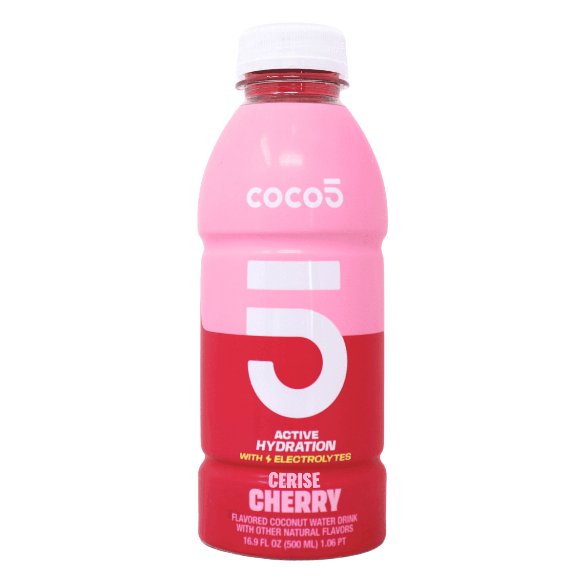 COCO5 Active Hydration With Electrolytes Coconut Water Cherry, 500 mL