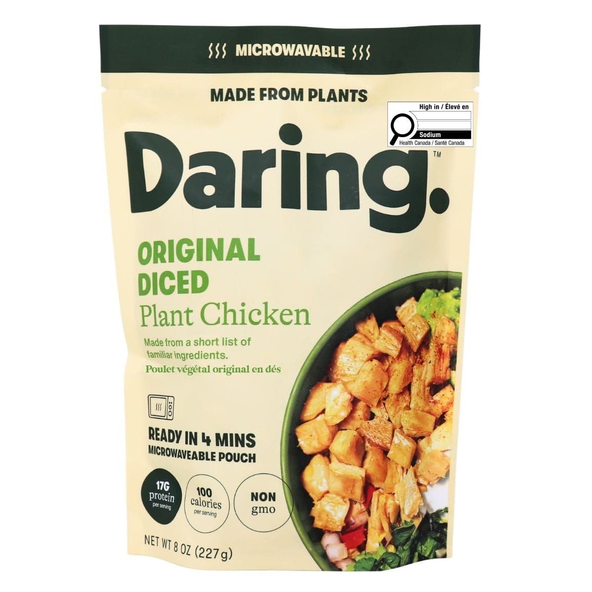 Daring Plant-Based Original Diced Chicken, 227g