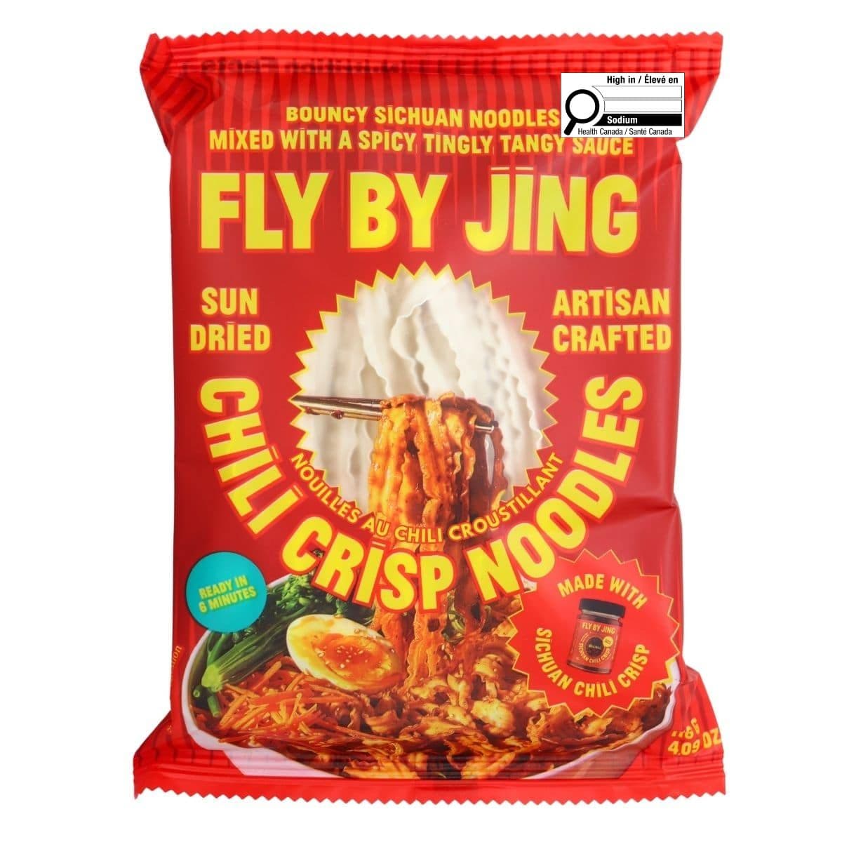 Fly By Jing Sichuan Noodles Chili Crisp, 116 g