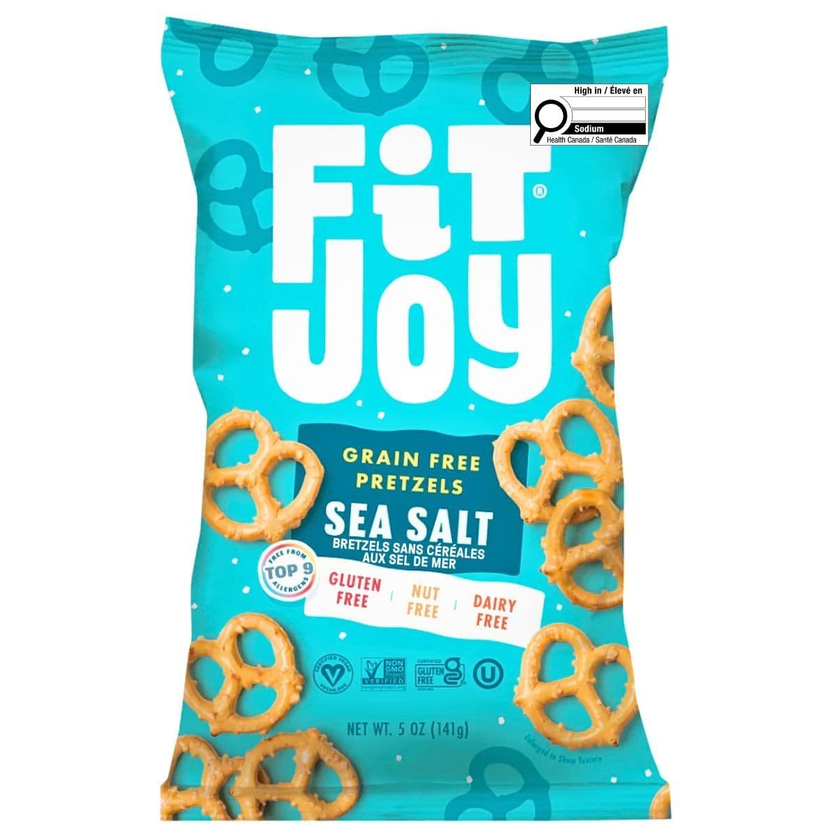 Fit Joy Grain-Free Pretzels with Sea Salt, 141g