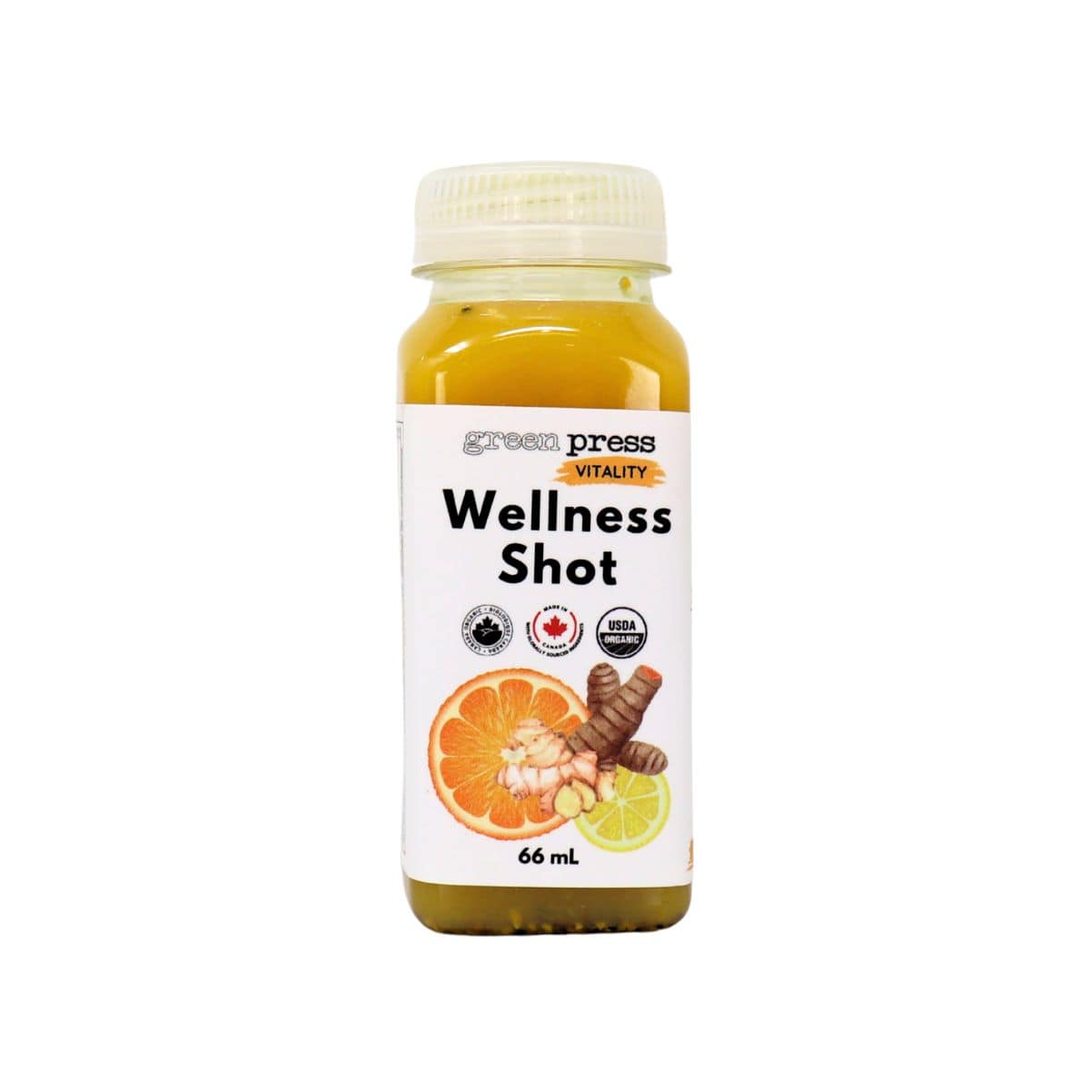 Green Press Organic Wellness Shot, 66 mL