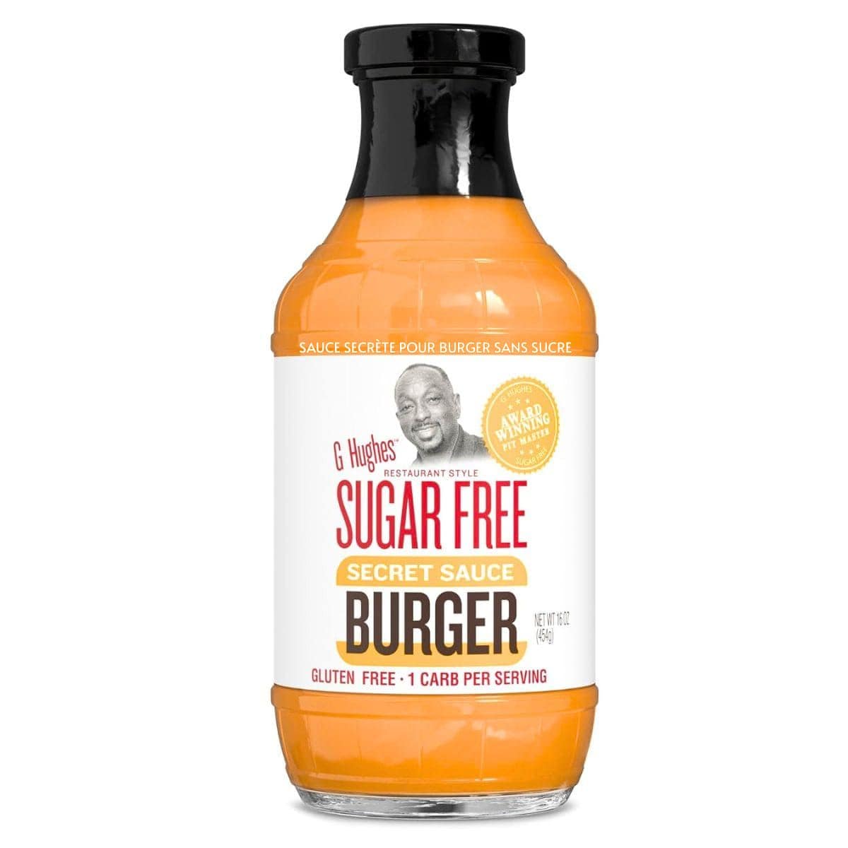G Hughes Sugar-Free Secret Sauce Burger, 454g
