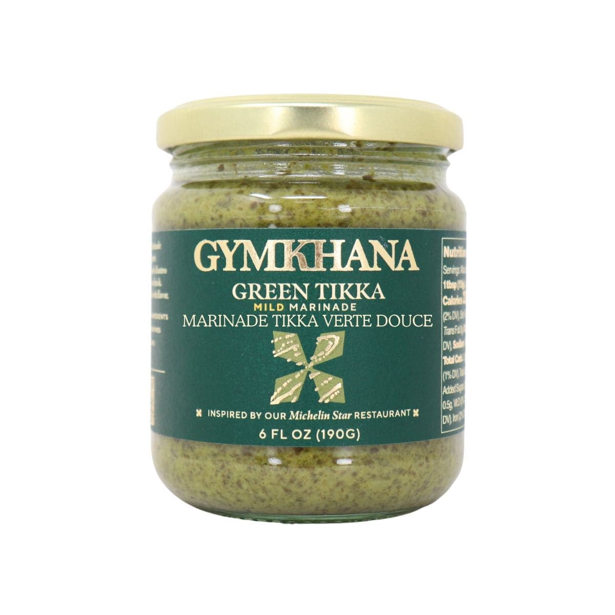Gymkhana Green Tikka Mild Marinade, 190g