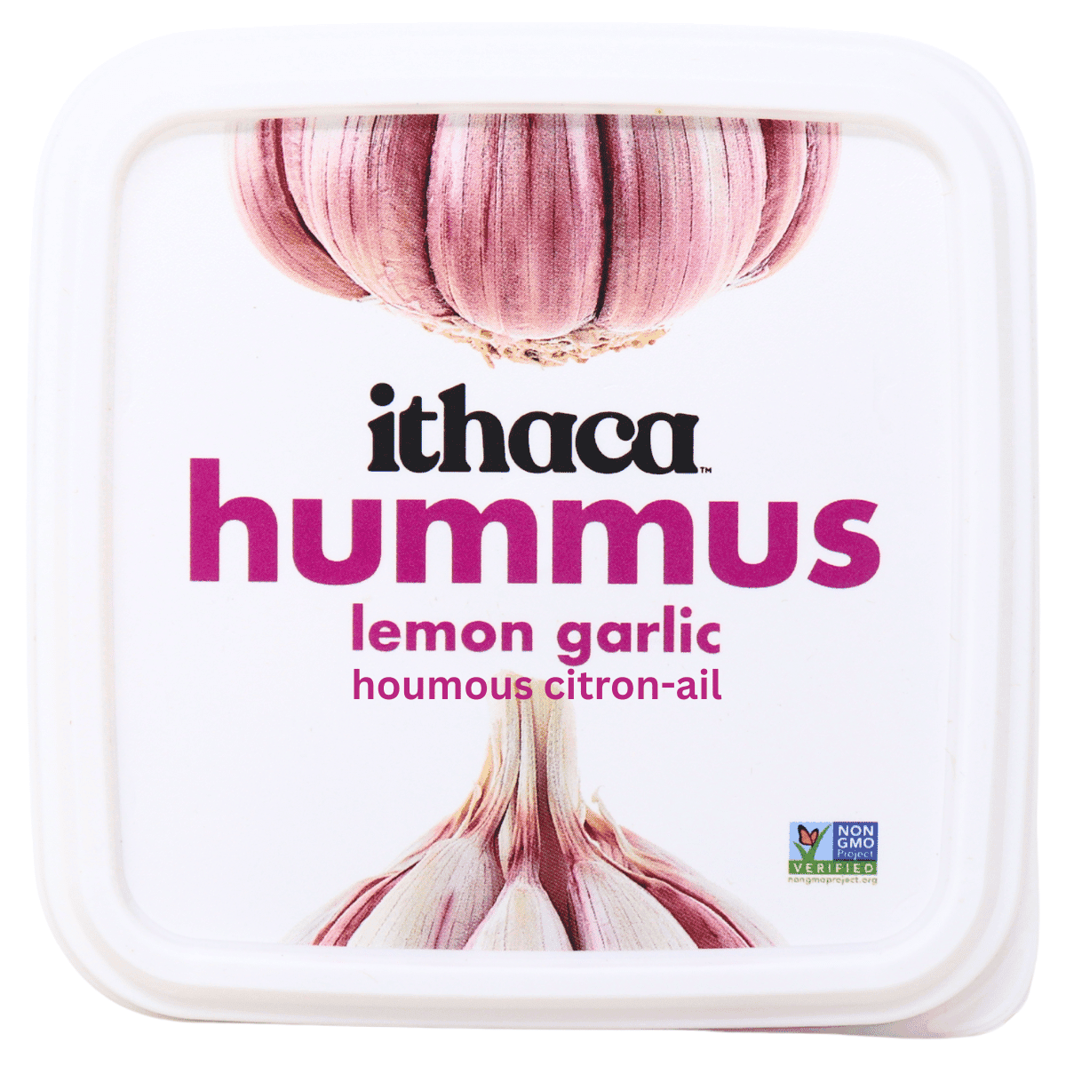 Ithaca Cold Crafted Hummus Lemon Garlic, 284 g