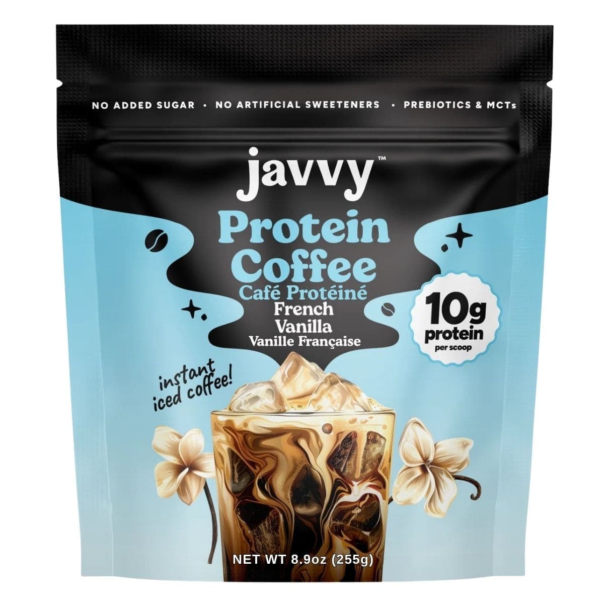 Javvy Instant Protein Coffee French Vanilla, 255g