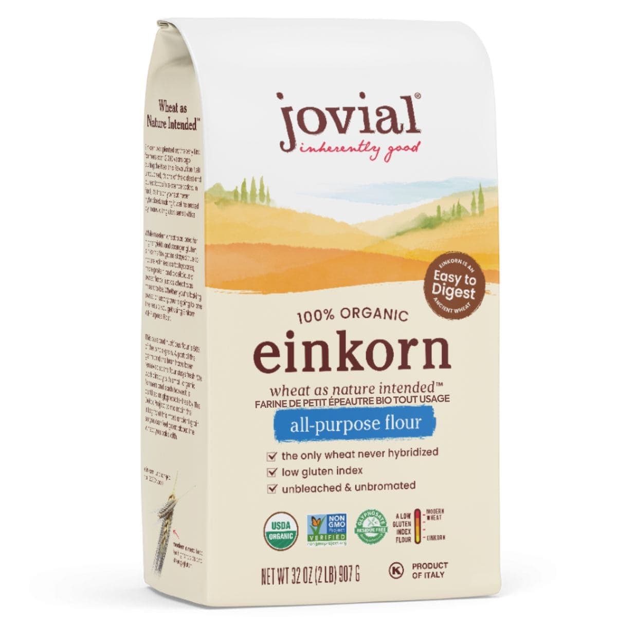 Jovial Organic All-Purpose Einkorn Flour, 907g