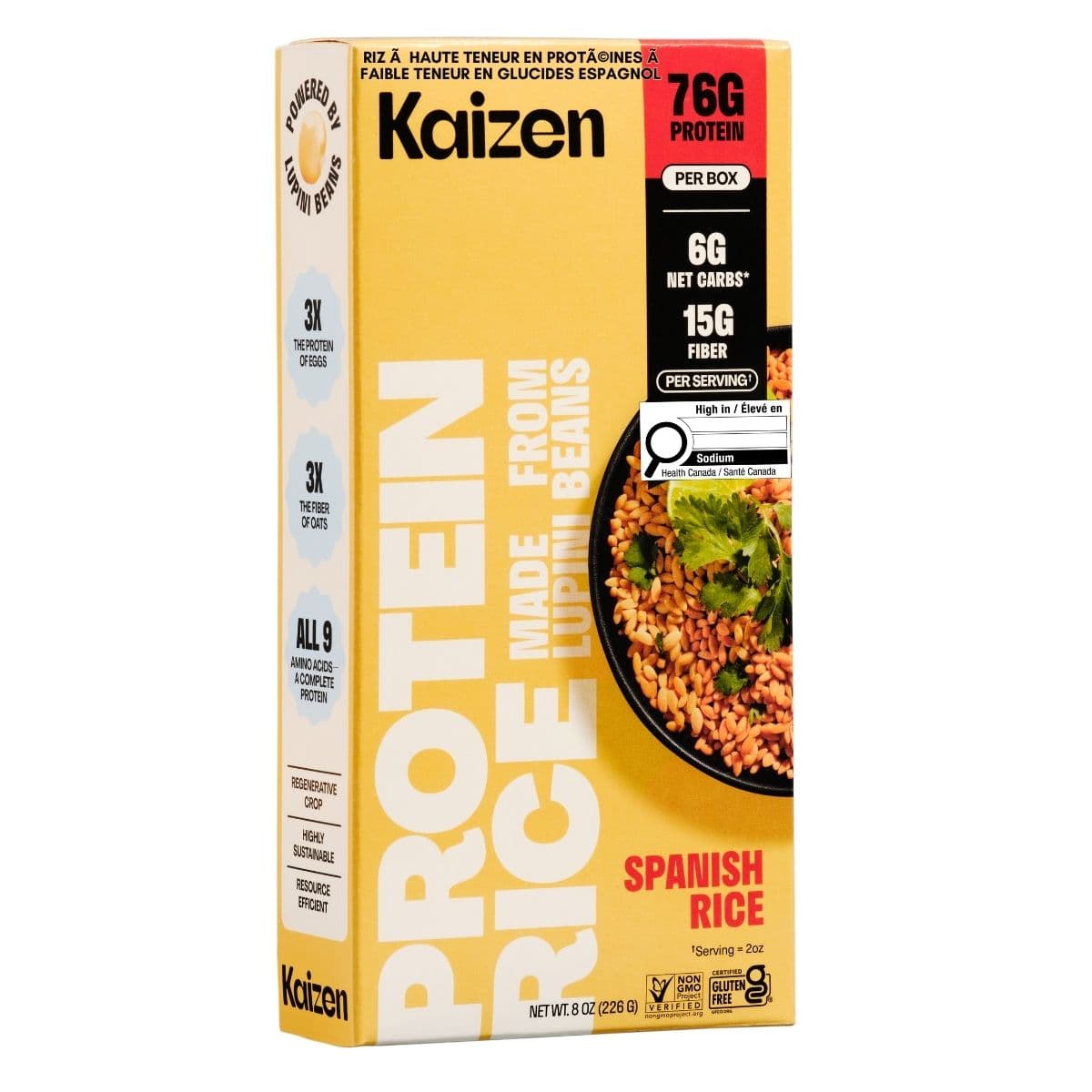Kaizen High Protein Low Carb Rice Spanish, 226g