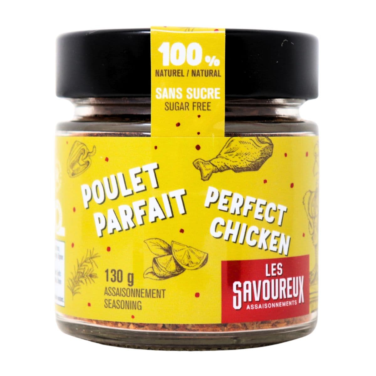 Les Savoureux Sugar-Free Seasoning Perfect Chicken, 130g