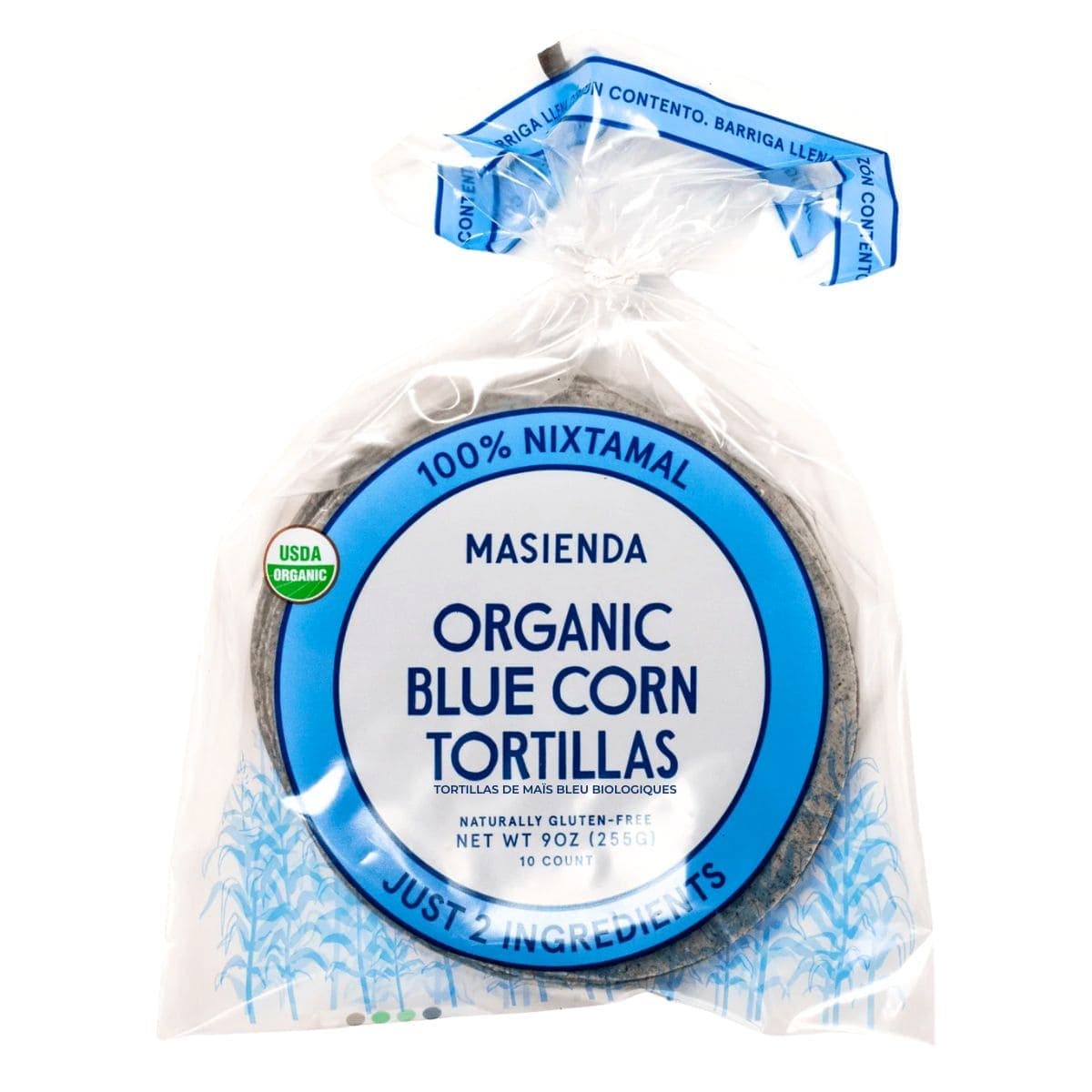 Masienda Organic 6β Tortillas Blue Corn, 10 Tortillas