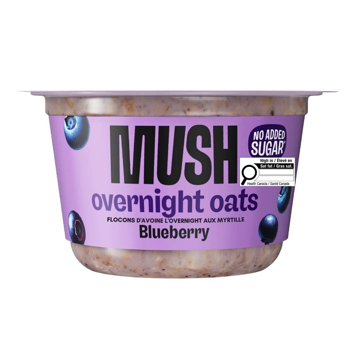 MUSH Overnight Oats Blueberry, 141g