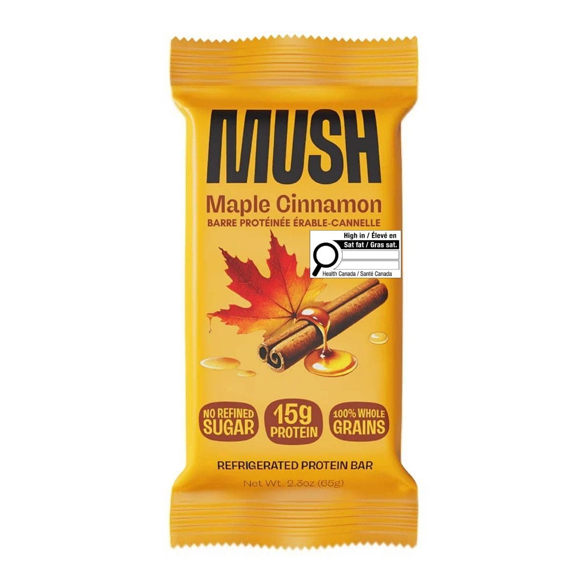 MUSH Protein Bar Maple Cinnamon, 65g