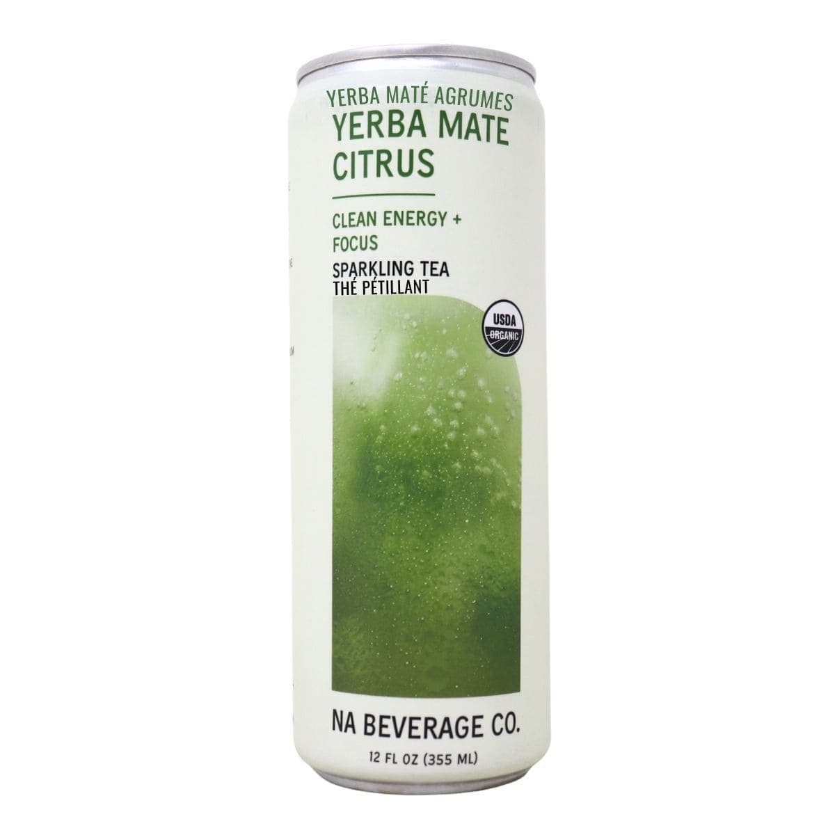 NA Beverage Co. Sparkling Tea Yerba Mate Citrus, 355 mL