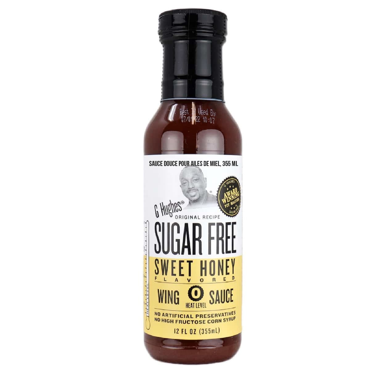G Hughes Sweet Honey Wing Sauce, 355mL