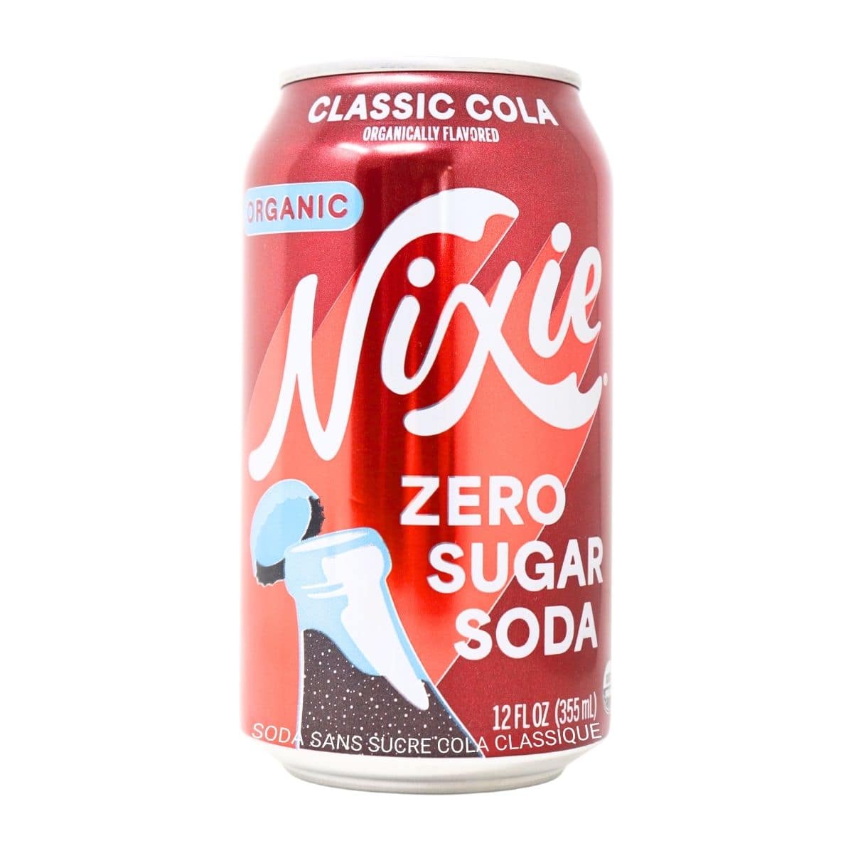 Nixie Organic Zero Sugar Soda Classic Cola, 355 mL