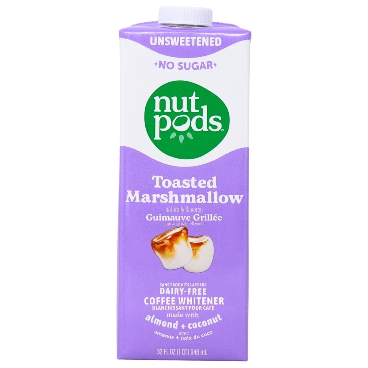 Nutpods Toasted Marshmallow Dairy-Free Creamer, 946 mL