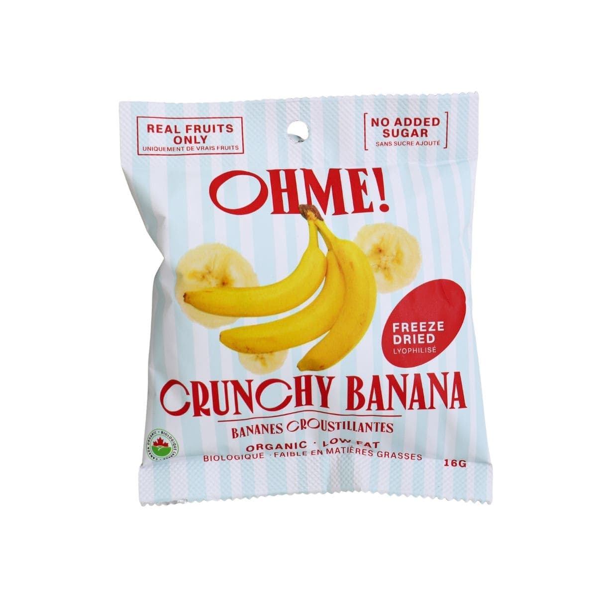 OHME! Freeze-Dried Crunchy Banana, 16g