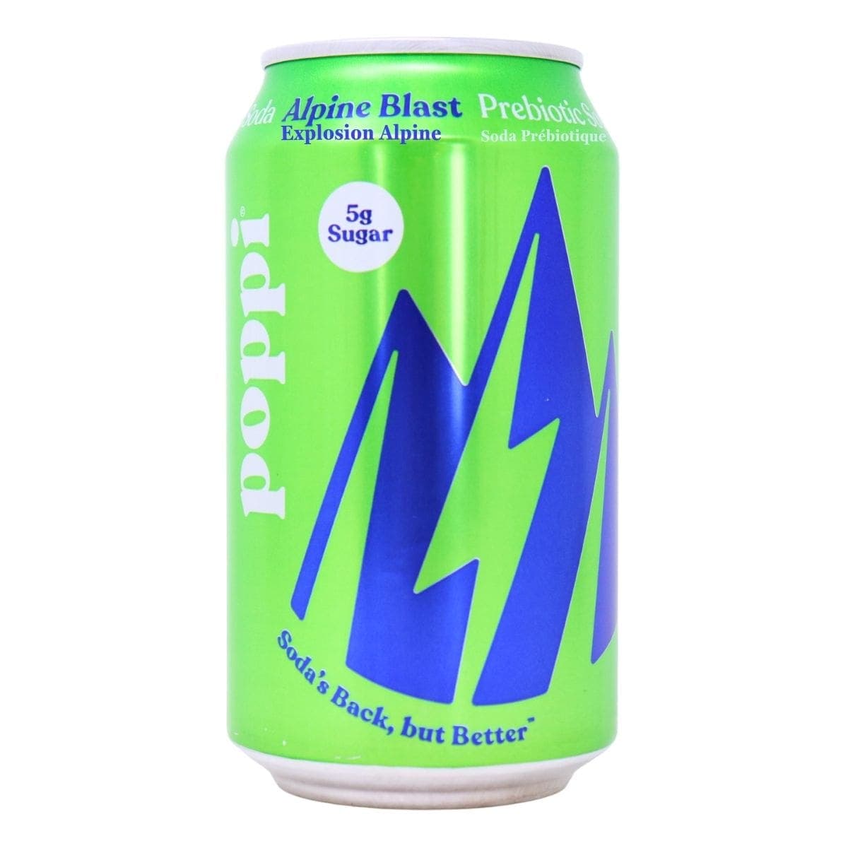 Poppi Soda Prebiotic Alpine Blast, 355ml