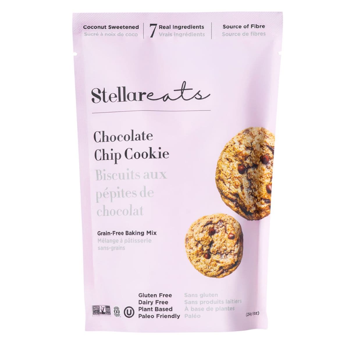 Stellar Eats Grain-Free Chocolate Chip Cookie Baking Mix, 254g