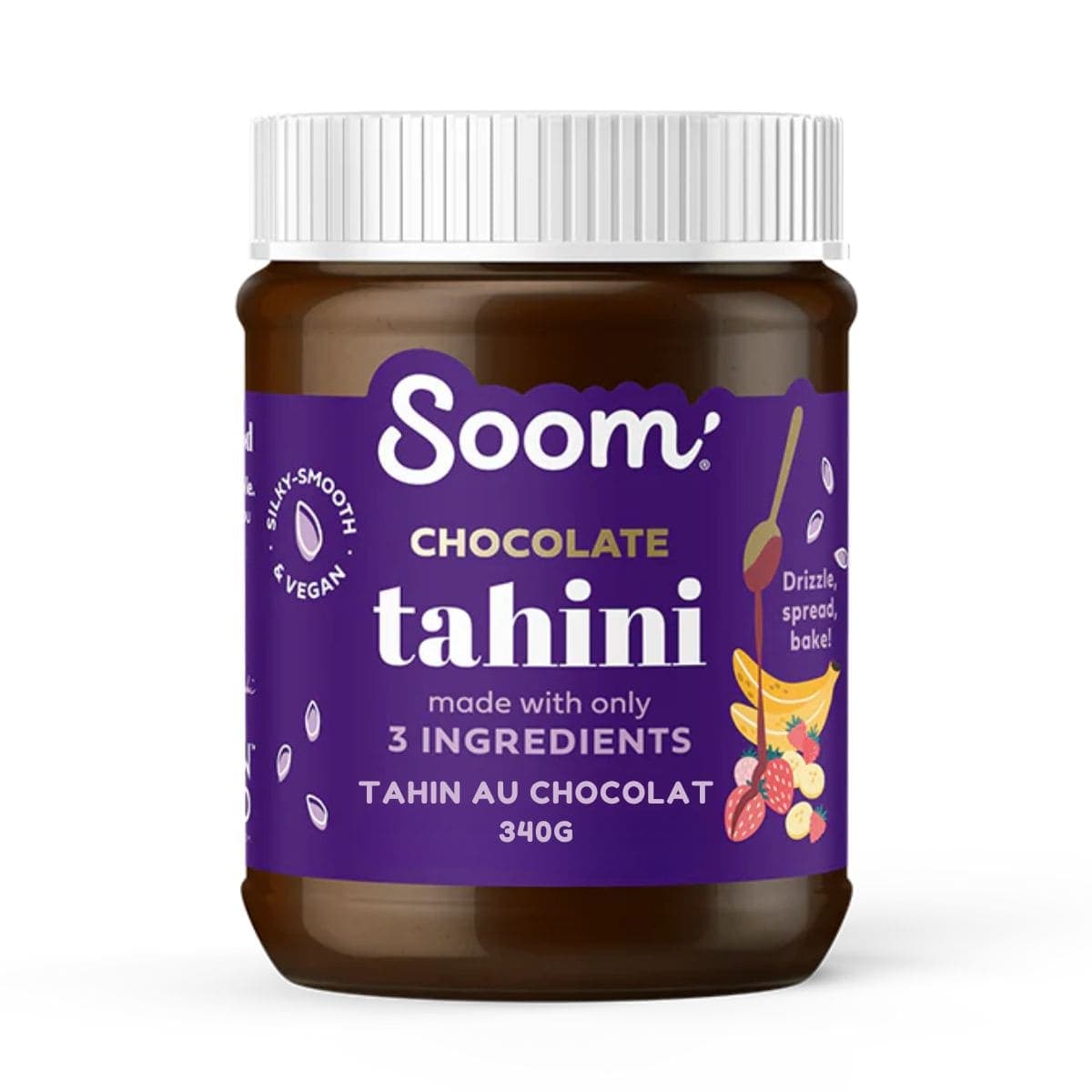 Soom Foods Chocolate Sesame Tahini, 340g