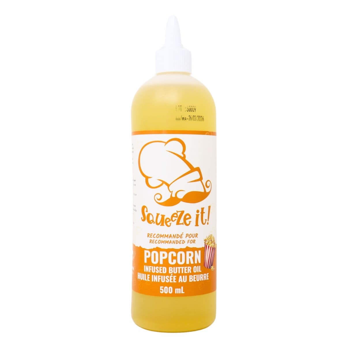 Squeeze It! Infused Butter Popcorn Oil, 500mL