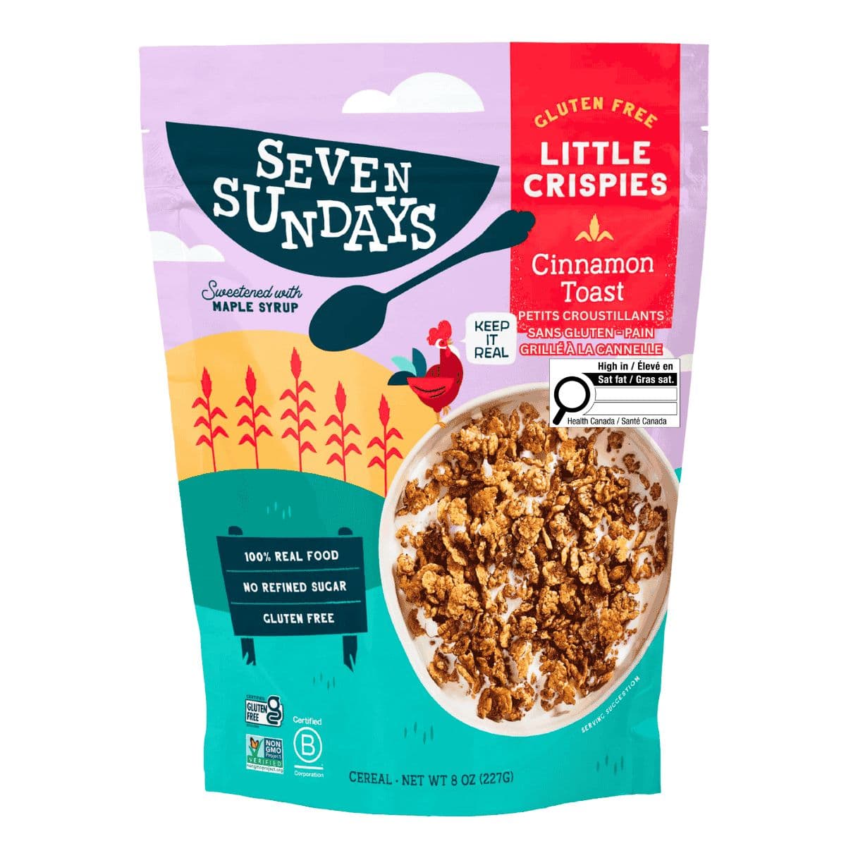 Seven Sundays Gluten-Free Little Crispies Cinnamon Toast, 227g