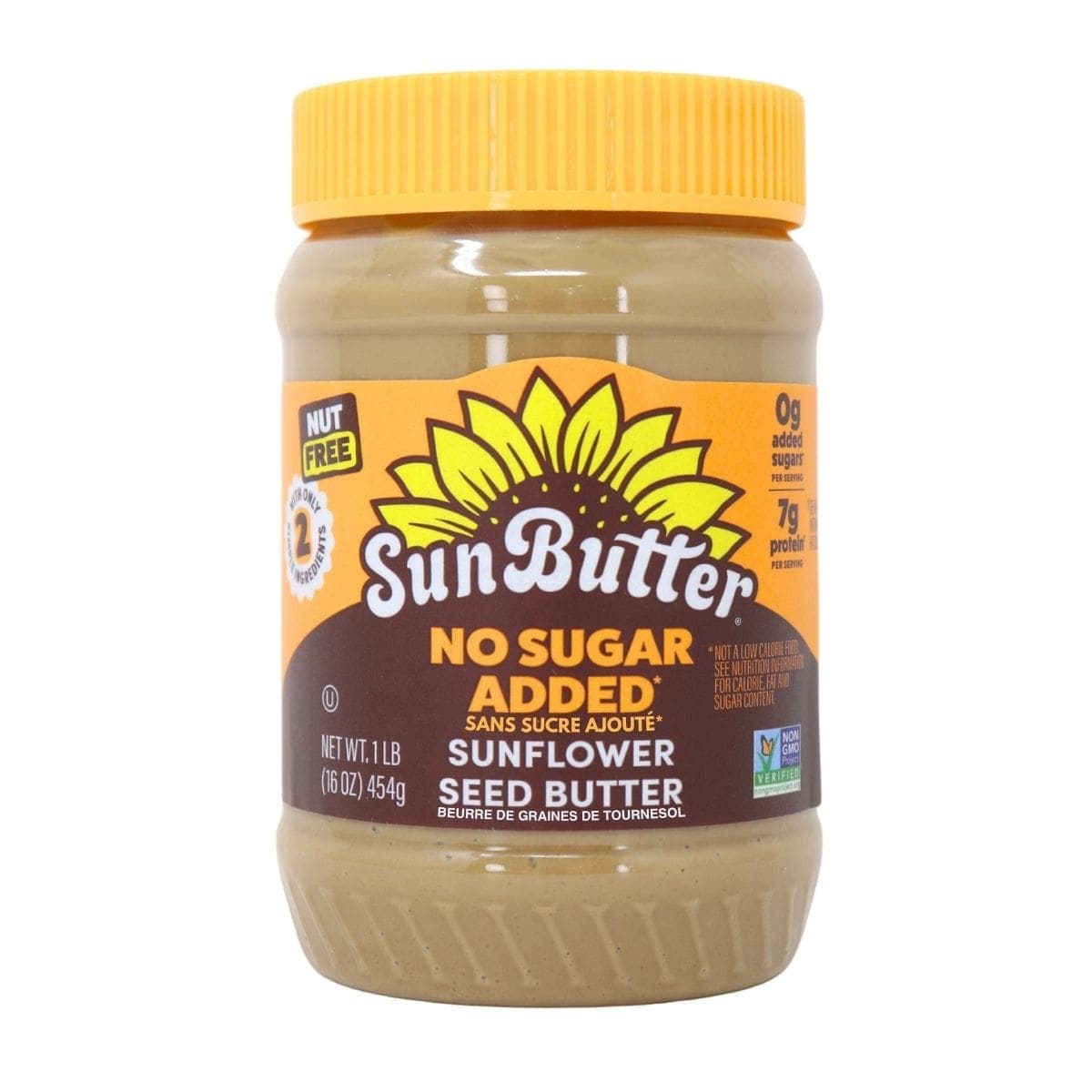 SunButter Sunflower Seed Butter No Sugar Added, 454 g