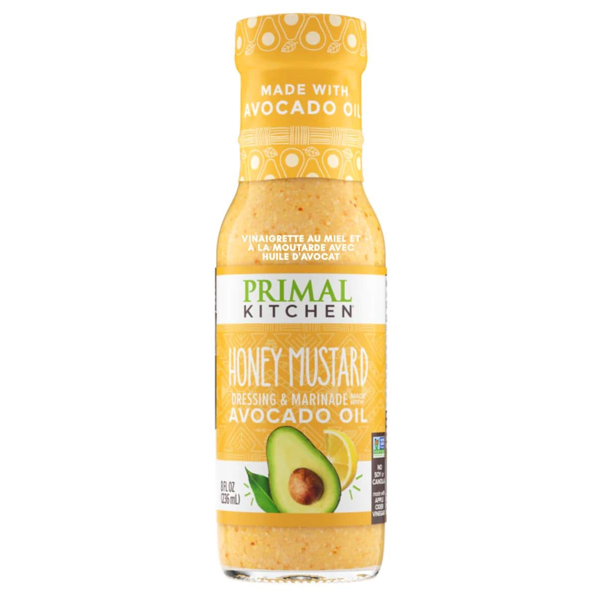 Primal Kitchen Honey Mustard Vinaigrette With Avocado Oil, 236mL