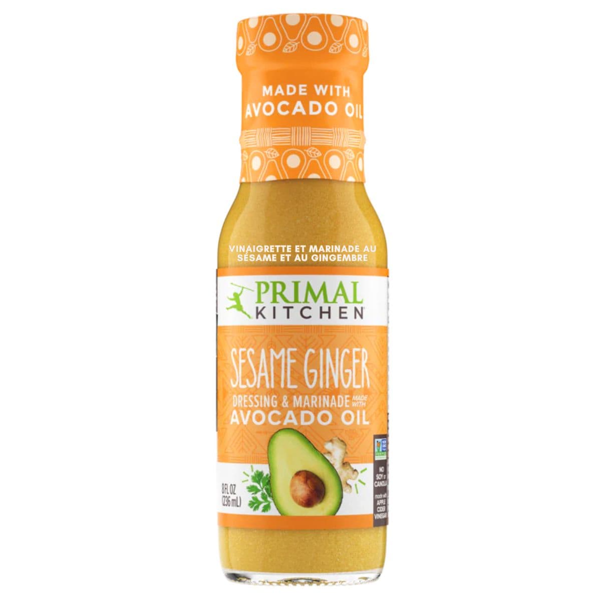 Primal Kitchen Sesame Ginger Vinaigrette & Marinade, 236mL