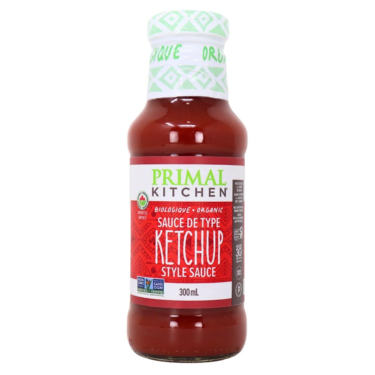 Primal Kitchen Organic Unsweetened Ketchup, 300mL