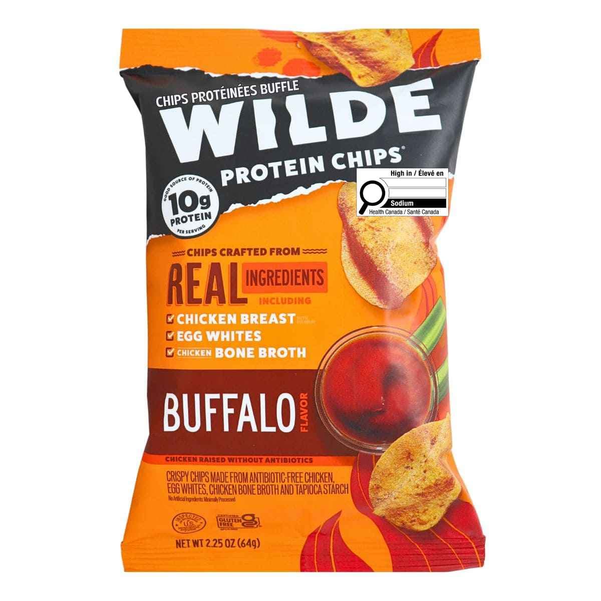 WILDE Protein Chips Buffalo, 64g
