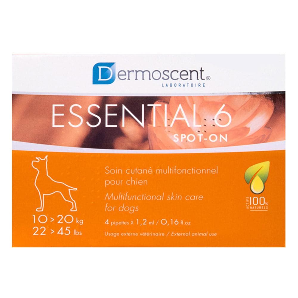 Essential 6 For Medium Dogs 22-45 Lbs 8 Pipette